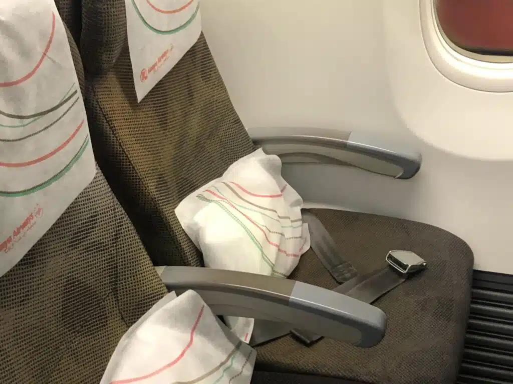 Kenya Airways - siège