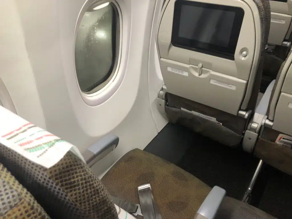 Kenya Airways - vue de l'arrière