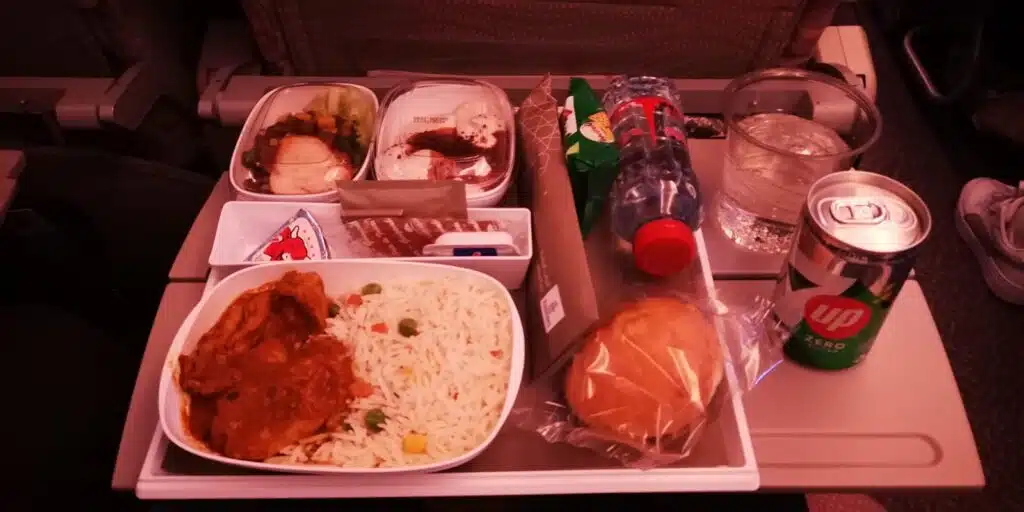 Emirates plateau repas