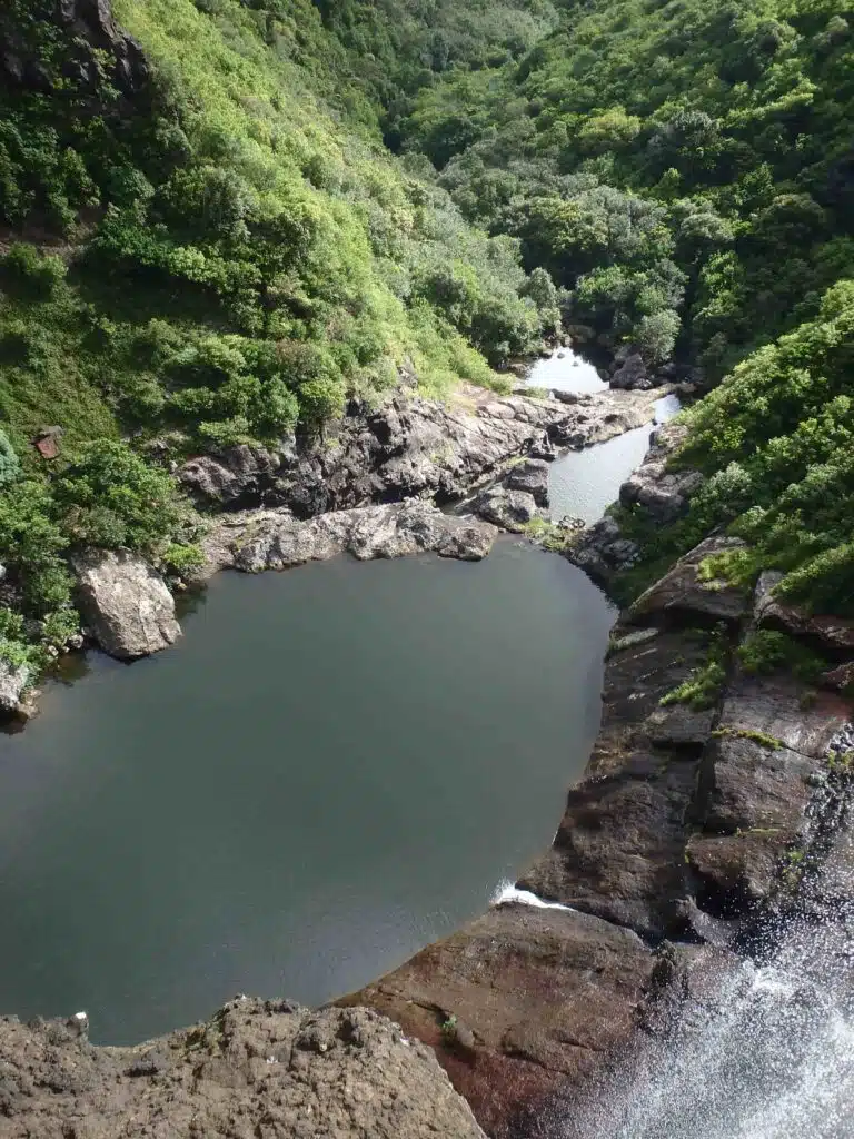 7 cascades - les bassins