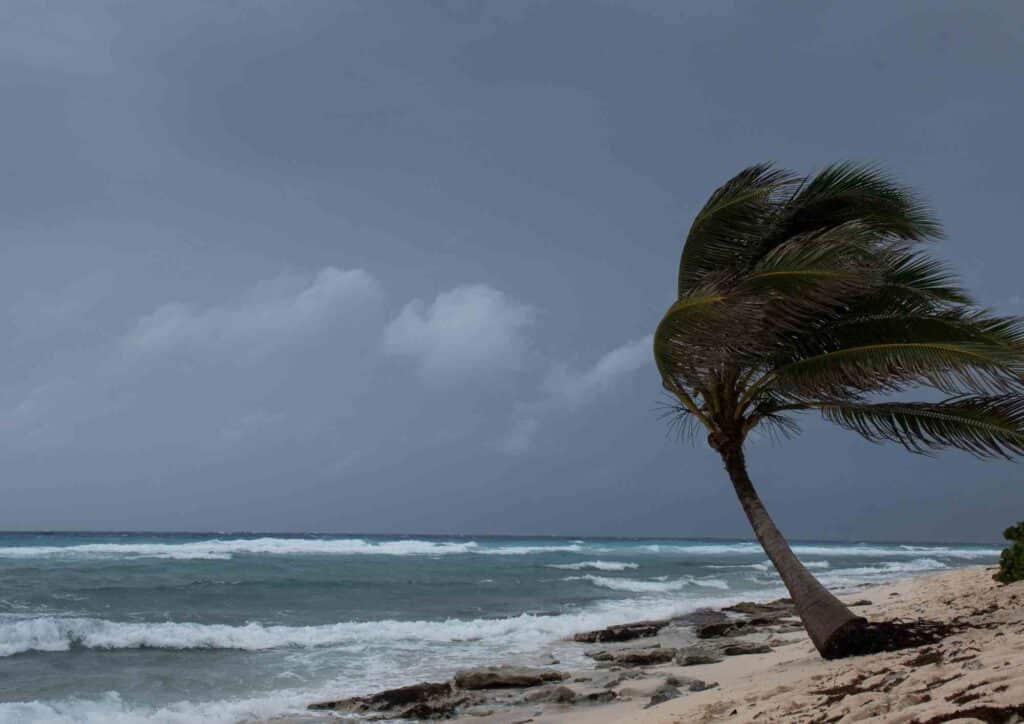 dangers naturels à l'ile maurice - tempêtes tropicales