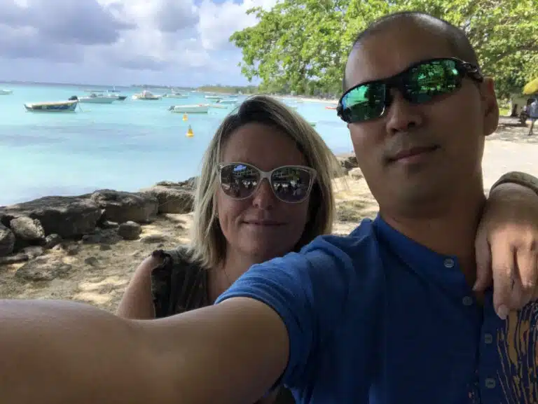 tania et kit famille au soleil