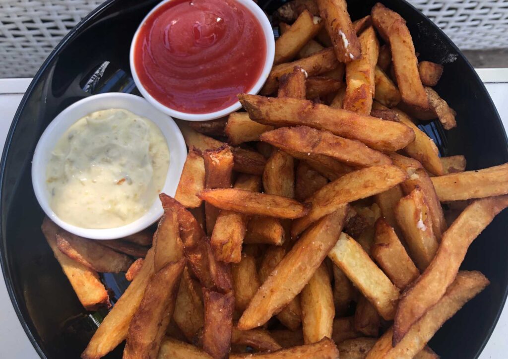 assiette de frite