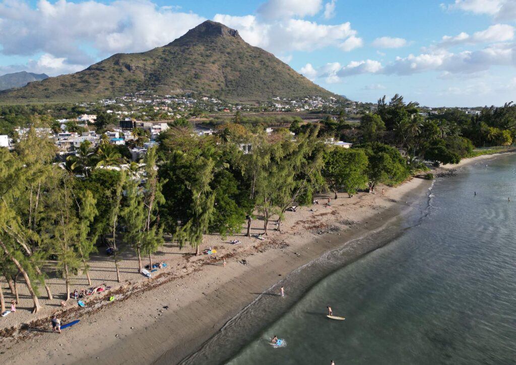 La plage de Tamarin