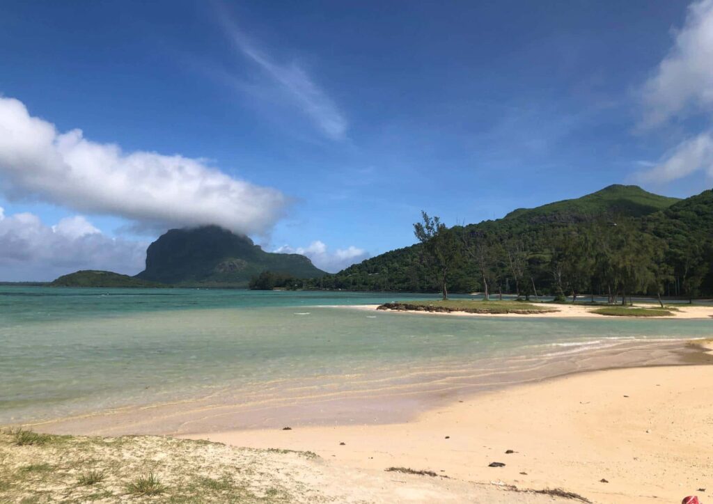 la plage de la prairie