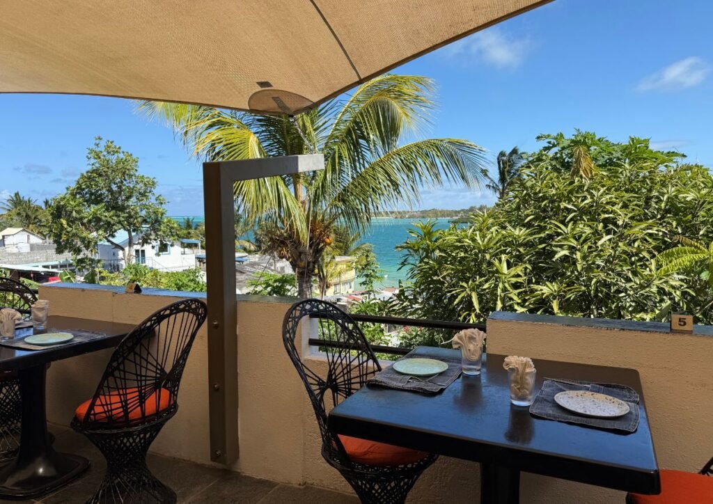 terrasse du restaurant chez tino