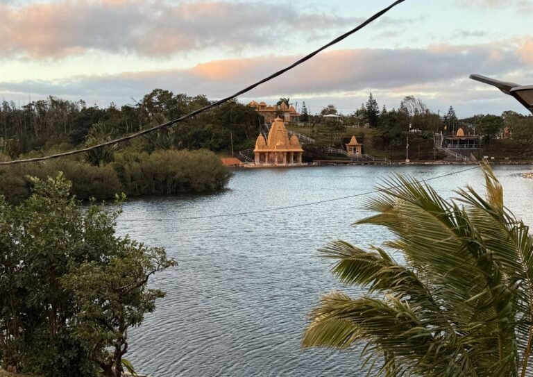 Grand bassin - ganga talao fin de journée