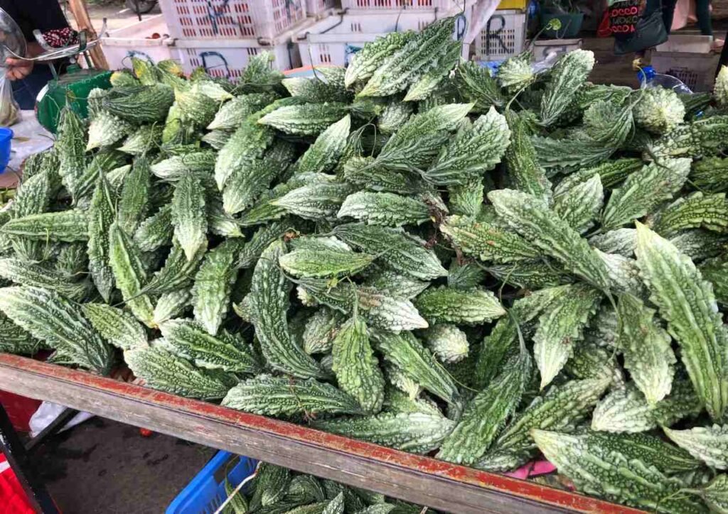 stand de Margoze au marché de Mahebourg