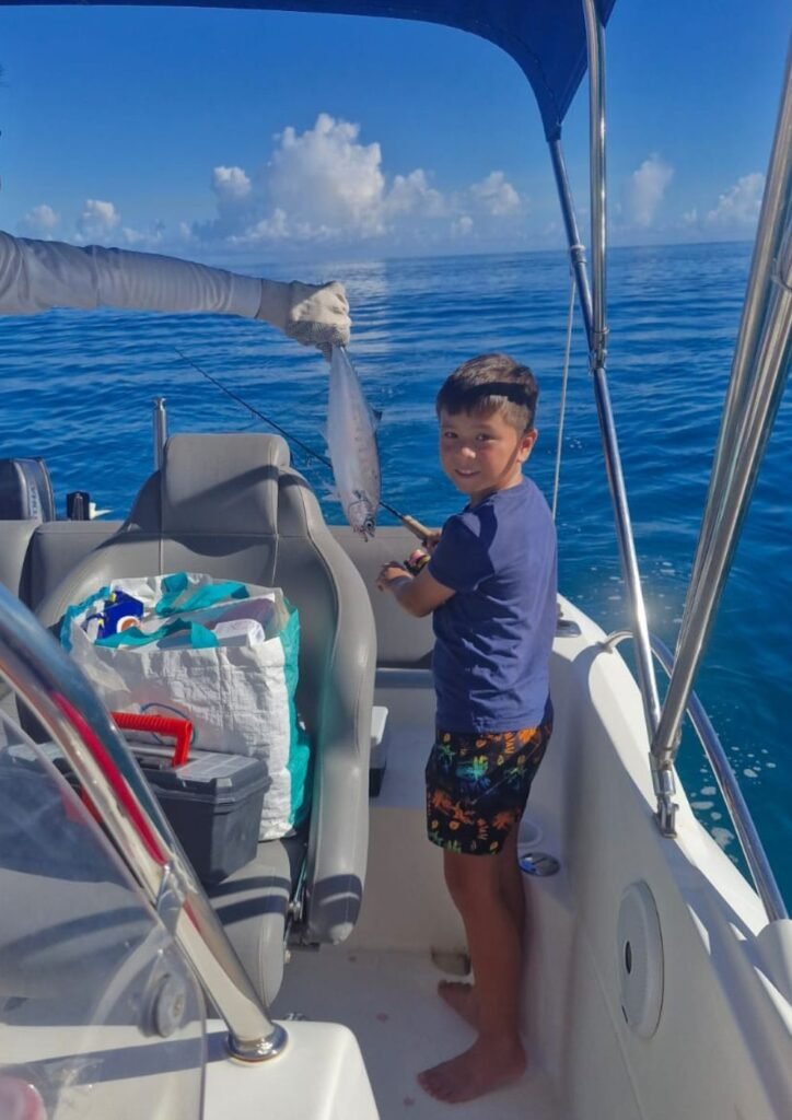 carangue champêtre par Oliver en petite traine