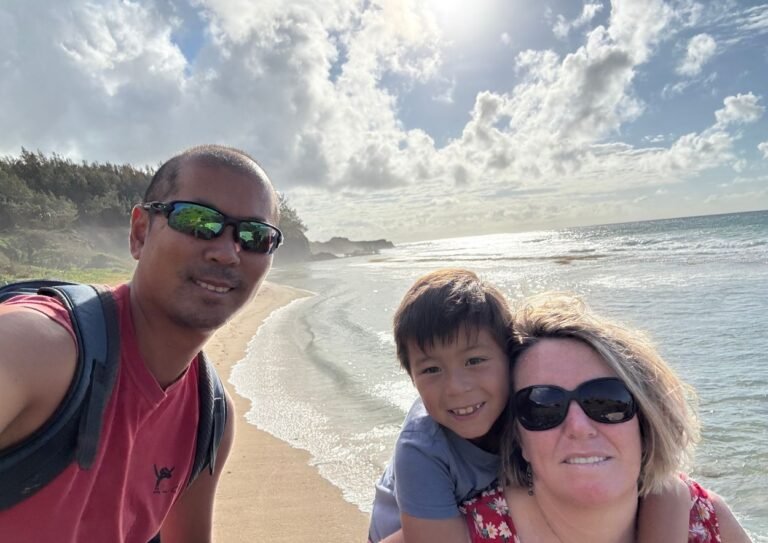 voyage à l'ile maurice en famille. Ici on est à Gris Gris